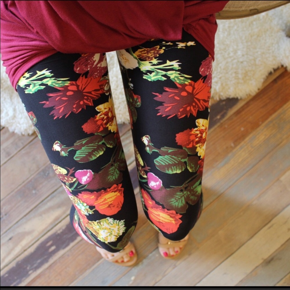Infinity Raine Floral Leggings